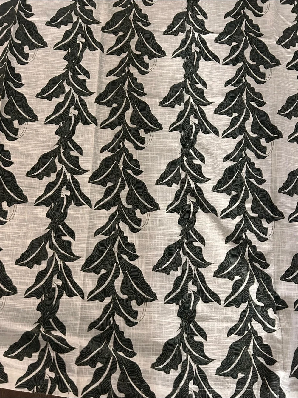 Opalhouse Black and White Shower Curtain